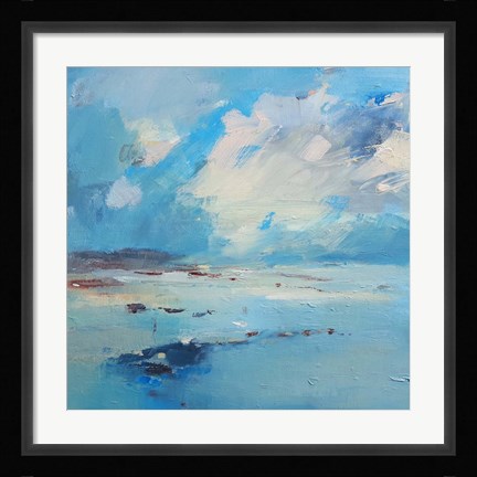 Framed Low Tide Print