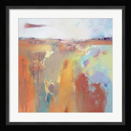 Framed Tangerine Summer Print