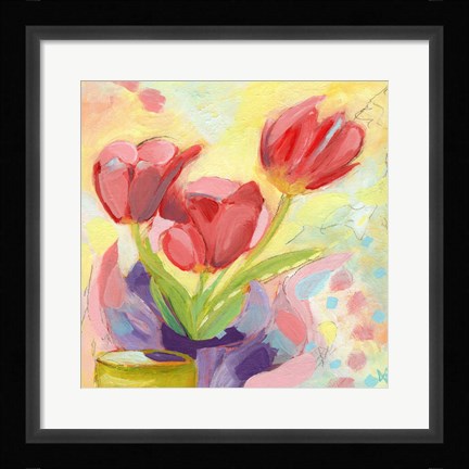 Framed Tulips No. 3 Print