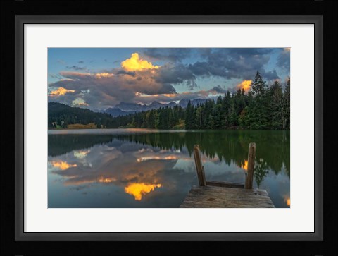 Framed Late Swim Print