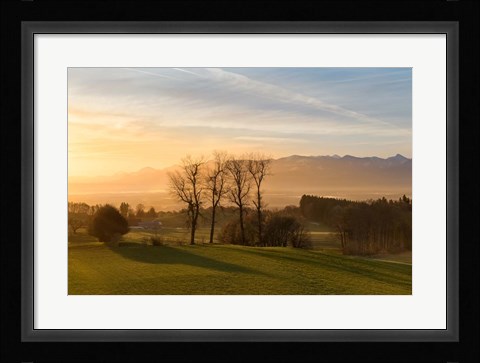 Framed Soothing Light Print