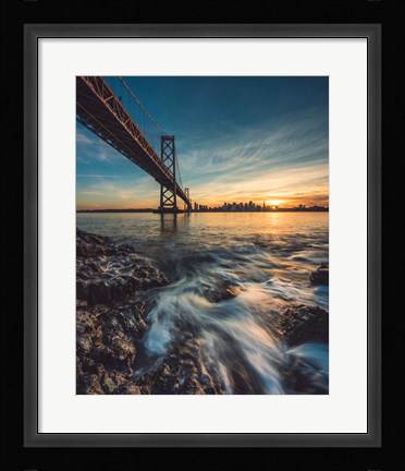 Framed Down by the Water 2 Print