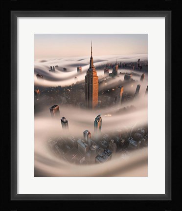 Framed Empire Fog Print