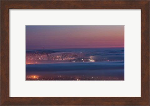 Framed Grizzly Beacon Print