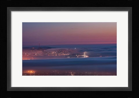 Framed Grizzly Beacon Print