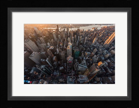 Framed Morning Look Down Print