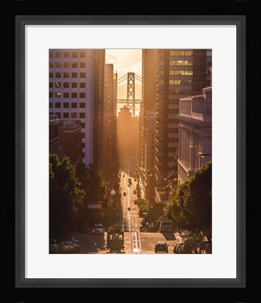 Framed Morning Trolley 2 Print