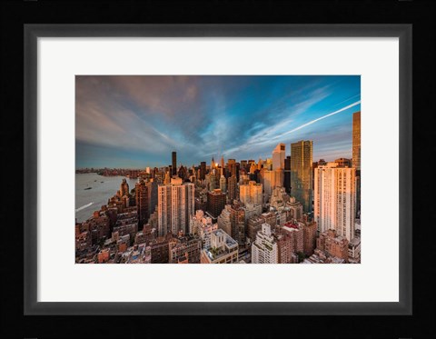 Framed New York Morning Print