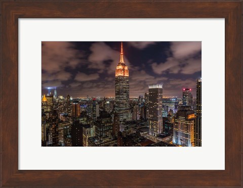 Framed Orange 9-11 Print