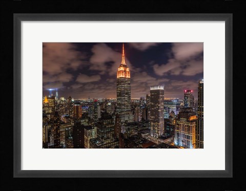 Framed Orange 9-11 Print
