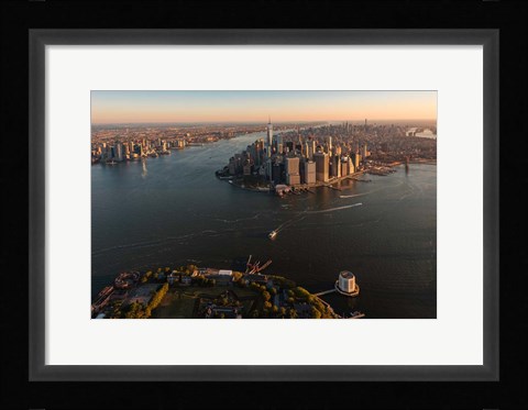 Framed Big Apple Print