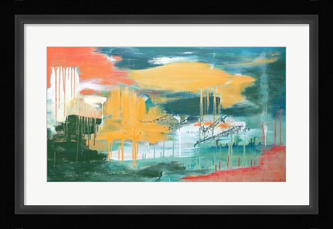 Framed Unveiling the Sky Print