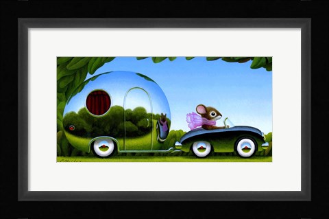 Framed Touring Print