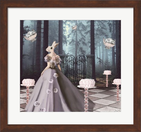 Framed Cake Forest Print