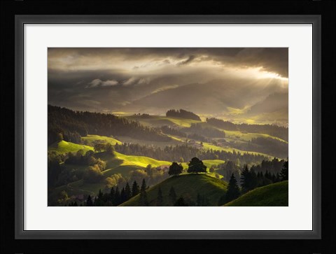 Framed Shire Print