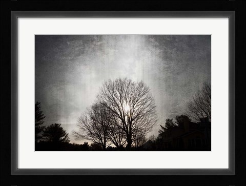 Framed Great Falls Sunset Print