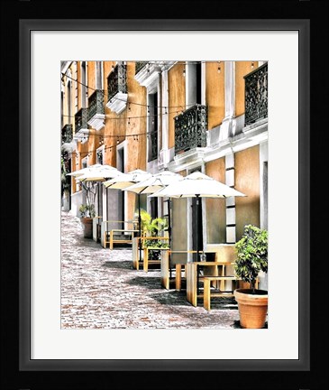 Framed Old San Juan Siesta Print