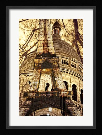 Framed Paris Lights Print