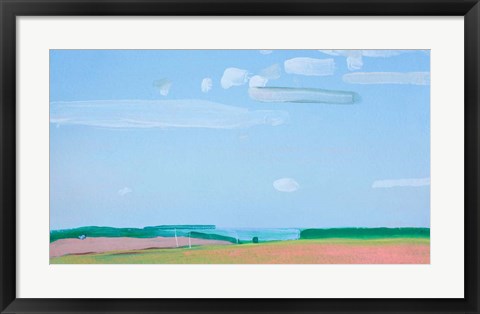 Framed Cloudy Sky Print