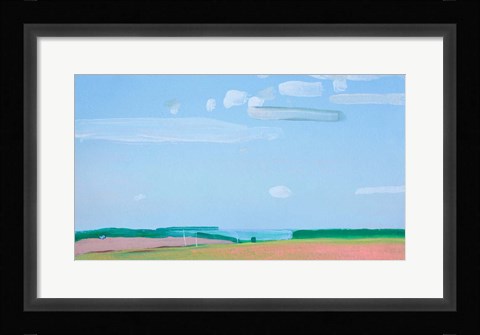 Framed Cloudy Sky Print