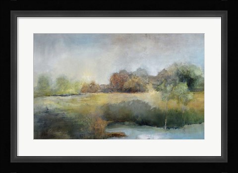 Framed Chill in the Air Print