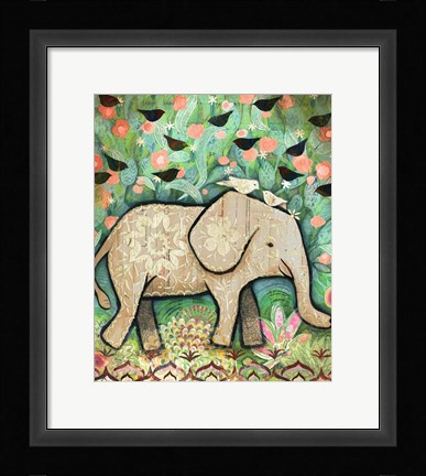 Framed Kiss for Srini Print