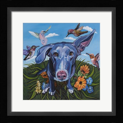 Framed Babs n' Birds Print