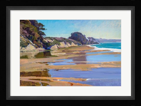 Framed October High Tide Print