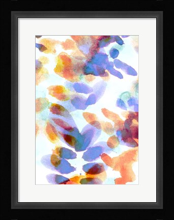 Framed Bloom Indigo Print