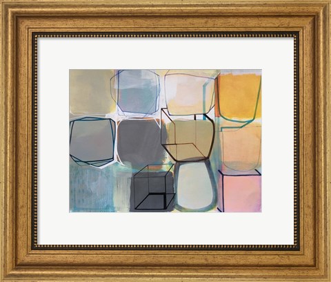 Framed Paper Abstract 2 Print