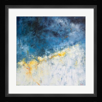 Framed Yellow Bloom Print