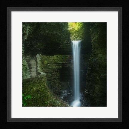 Framed Cavern Cascade Print