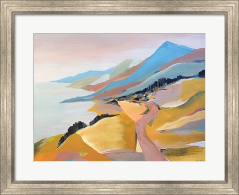 Framed Monterey to The Sea Print