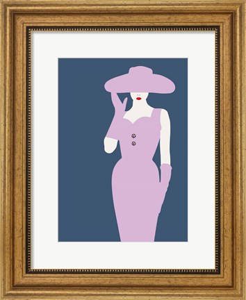 Framed Lady No. 14 Print