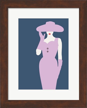 Framed Lady No. 14 Print