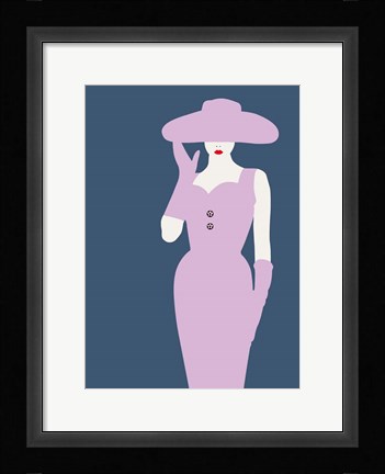 Framed Lady No. 14 Print