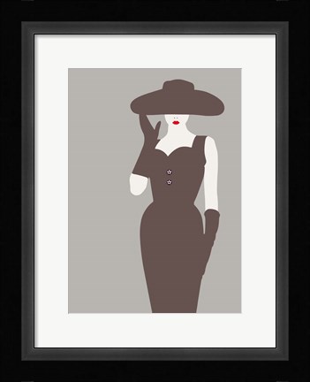 Framed Lady No. 15 Print