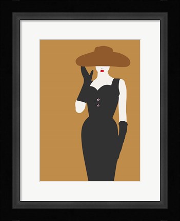 Framed Lady No. 16 Print