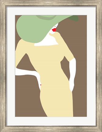 Framed Lady No. 19 Print