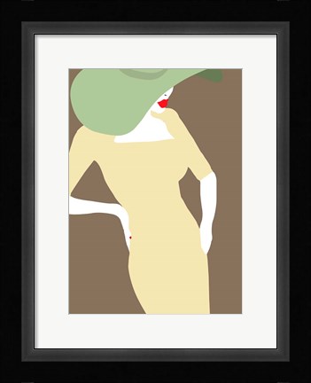 Framed Lady No. 19 Print