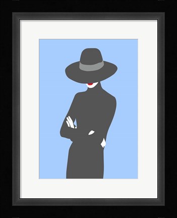 Framed Lady No. 2 Print