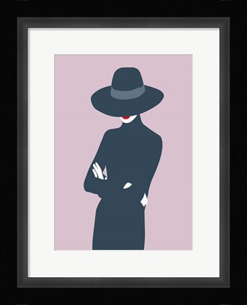 Framed Lady No. 3 Print