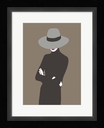 Framed Lady No. 4 Print