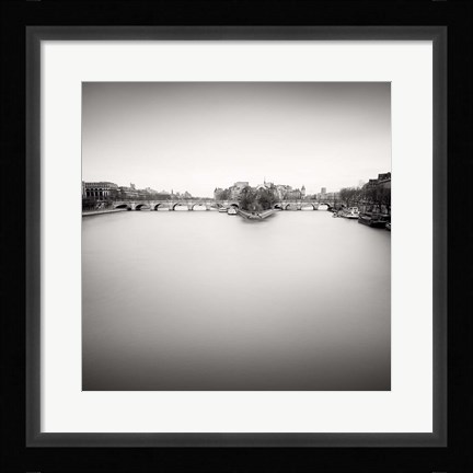 Framed Ile de la Cite Print