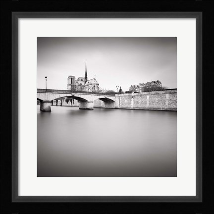 Framed Notre Dame I Print