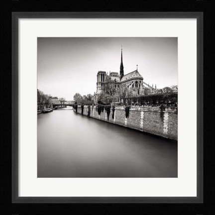 Framed Notre Dame II Print