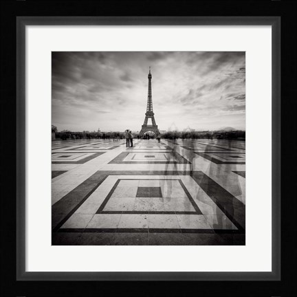 Framed Tourists Print