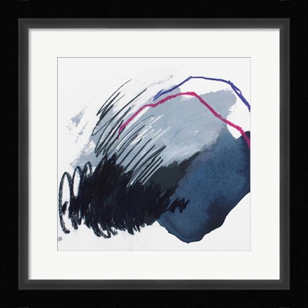 Framed Dynamic and Linear No. 1 Print