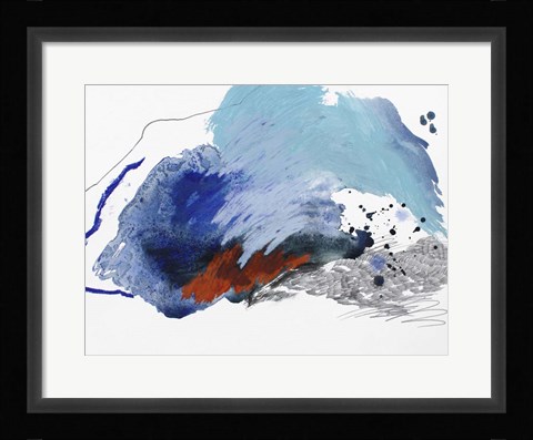 Framed Remote Island No. 3 Print