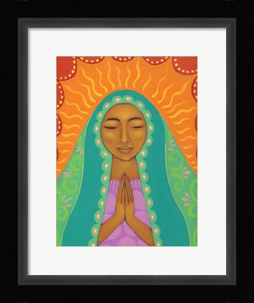 Framed Virgin de Guadalupe Print